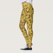 Golden World - Power Yoga Leggings レギンス (左)