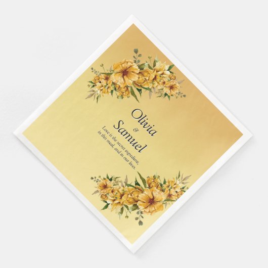 Golden Yellow Flowers   (コーナー)