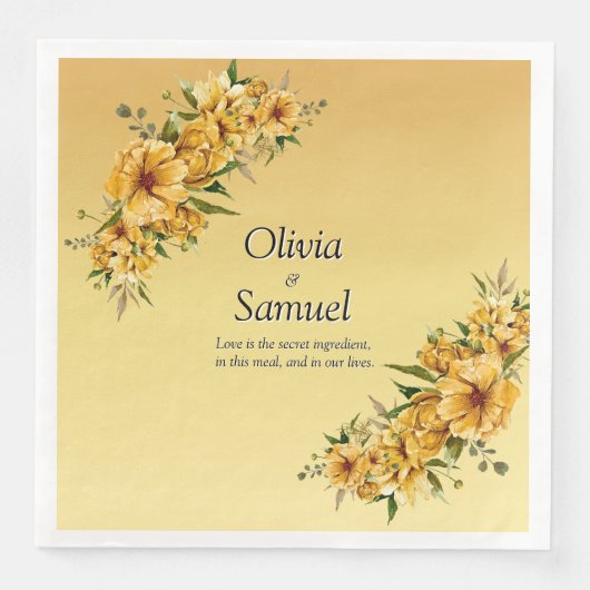 Golden Yellow Flowers (正面)