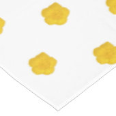 Golden Yellow Wildflowers Photo テーブルクロス (アングル)