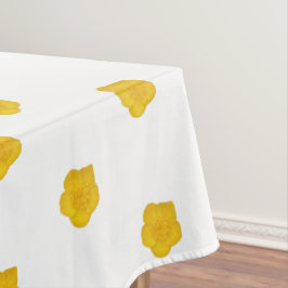 Golden Yellow Wildflowers Photo テーブルクロス