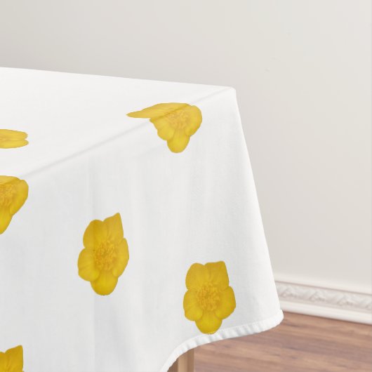 Golden Yellow Wildflowers Photo テーブルクロス (インサイチュ)