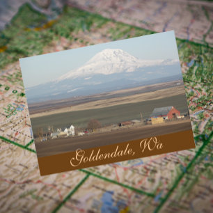 Goldendale農業バレー,ワシントン旅行写真 ポストカード