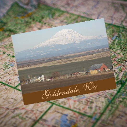 Goldendale農業バレー,ワシントン旅行写真 ポストカード
