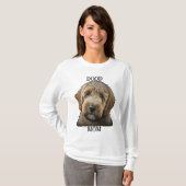 Goldendodle Labradodle Bernedoodle Dog Mom gift Tシャツ (正面フル)