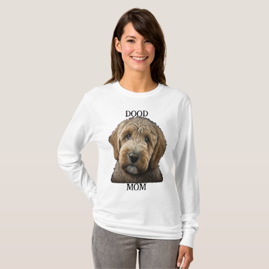 Goldendodle Labradodle Bernedoodle Dog Mom gift Tシャツ (正面フル)
