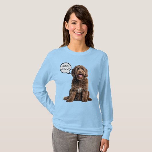 Goldendodle Labradodle Dog Mothers Gift Tシャツ (正面フル)