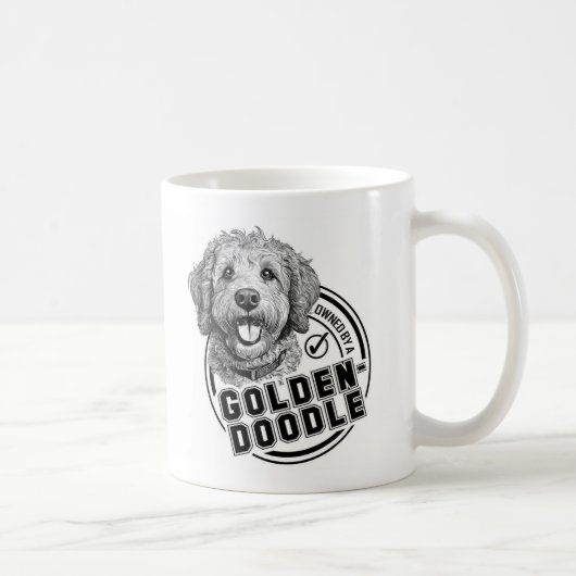 Goldendoodleが所有 コーヒーマグカップ (右)
