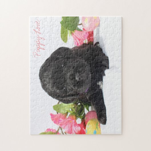 Goldendoodleの子犬のジグソーパズル ジグソーパズル (縦)