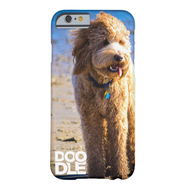 GoldendoodleのclubdoodleのiPhone6ケース! Case-Mate iPhoneケース (裏面)