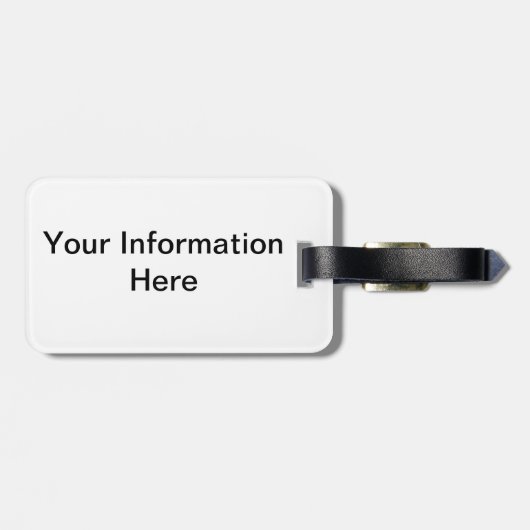 - GoldenDoodleハヌカーのダビデの星 ラゲッジタグ (裏面横)