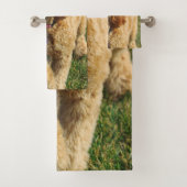 Goldendoodle犬の写真 バスタオルセット (インサイチュ)
