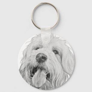 Goldendoodle キーホルダー