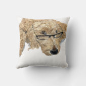 Goldendoodle クッション (裏面)