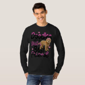 Goldendoodle Are A Girls Best Friend Dog Cute Gold Tシャツ (正面フル)