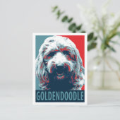 GOLDENDOODLE by Hope Dogs ポストカード (スタンド正面)