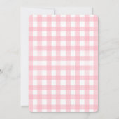 Goldendoodle Dog One Golden Year Girls Birthday 招待状 (裏面)