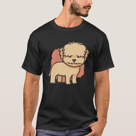 Goldendoodle dog tシャツ (正面)