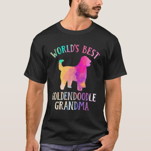 Goldendoodle Dog  Worldu2019s Best Golden Doodle G Tシャツ (正面)
