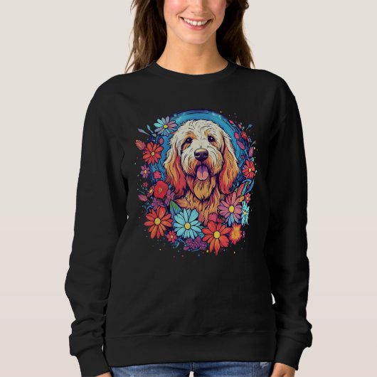 Goldendoodle Dood  Doodle Dog Golden Doodle 27 スウェットシャツ (正面)