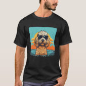 Goldendoodle Dood  Doodle Dog Golden Doodle 3 Tシャツ (正面)