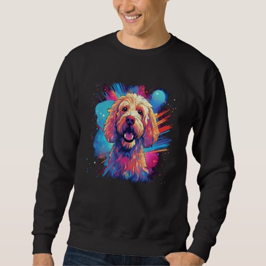 Goldendoodle Dood  Doodle Dog Golden Doodle 6 スウェットシャツ (正面)
