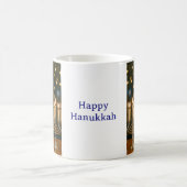 Goldendoodle Hanukkah Christmaskah コーヒーマグカップ (中央)