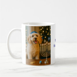 Goldendoodle Hanukkah Christmaskah コーヒーマグカップ
