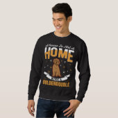 Goldendoodle Home スウェットシャツ (正面フル)