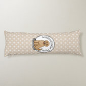 Goldendoodle Mom Doodle Mom （ゴールデンレッド）犬の母親 ボディピロー (裏面)