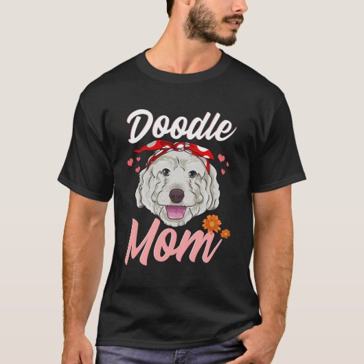 Goldendoodle Mom - Doodle Mom Cute Golden Doodle G Tシャツ (正面)