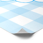 Goldendoodle One Golden Year Birthday Welcome ポスター (角)