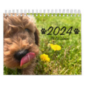 Goldendoodle Puppy 2024カレンダー カレンダー (カバー)