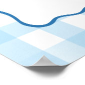 Goldendoodle Puppy Dog 1st Birthday Milestone  ポスター (角)