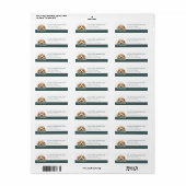 Goldendoodle Return Address Labels ラベル (フルシート)