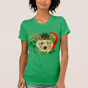 Goldendoodle St patricks day Tシャツ