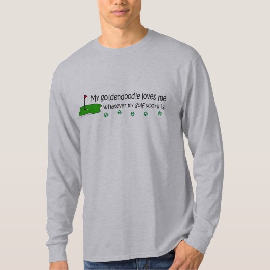 Goldendoodle Tシャツ (正面)