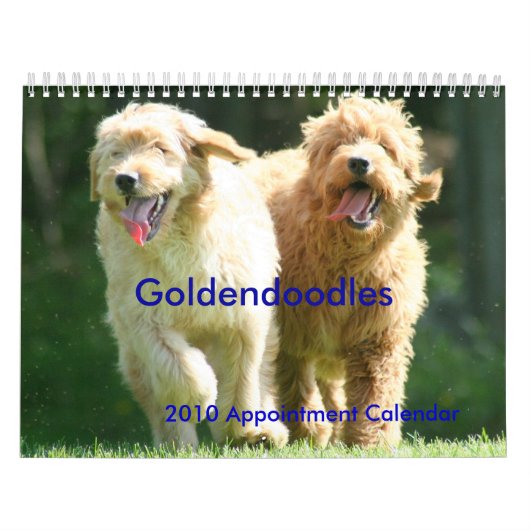 Goldendoodles カレンダー (カバー)