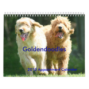 Goldendoodles カレンダー