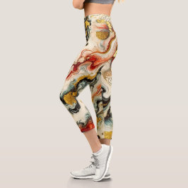 Goldene Flüsse  カプリレギンス