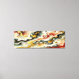 Goldene Flüsse キャンバスプリント