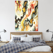 Goldene Flüsse キャンバスプリント (インサイチュ (寝室))