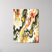 Goldene Flüsse キャンバスプリント (正面)