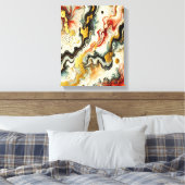 Goldene Flüsse キャンバスプリント (インサイチュ (寝室))