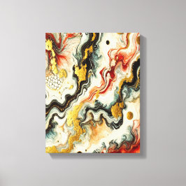 Goldene Flüsse キャンバスプリント