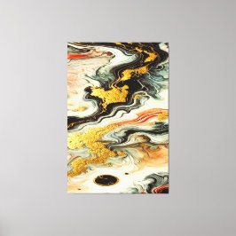 Goldene Flüsse キャンバスプリント