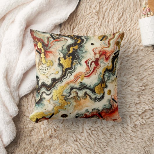 Goldene Flüsse クッション (ブランケット)