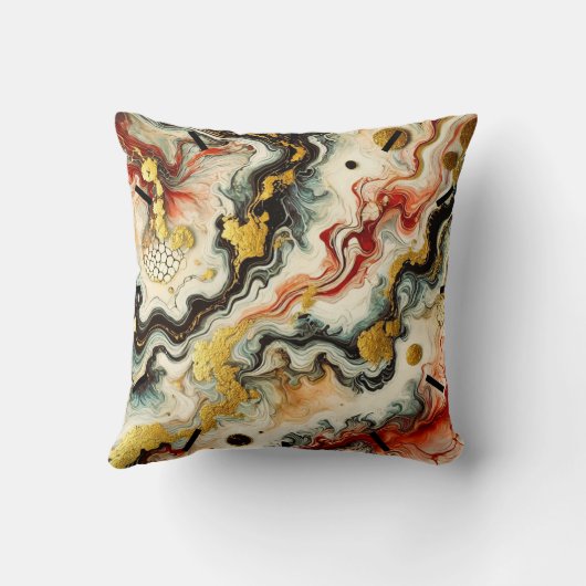 Goldene Flüsse  クッション (裏面)