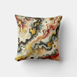 Goldene Flüsse クッション