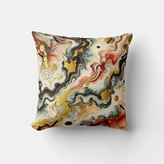 Goldene Flüsse  クッション (正面)